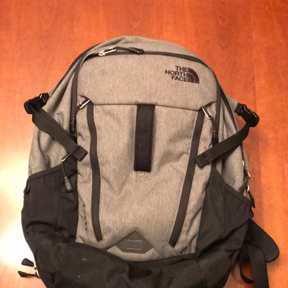 North Face Surge Daypack grey/black